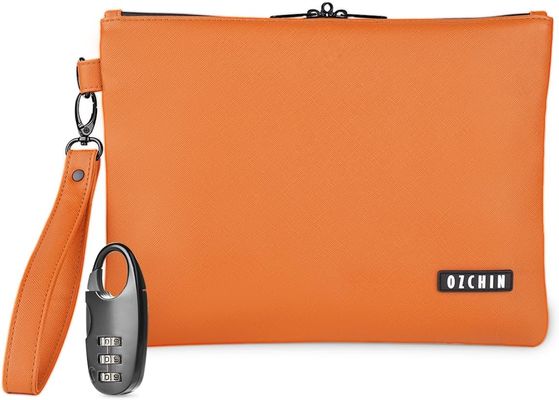 Jednorazowe torby do zamykania pieniędzy wodoodporne na zakłócanie zabezpieczone torby depozytowe zabezpieczone torby transportowe dla służb bezpieczeństwa