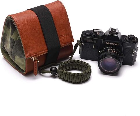 Etui na aparat bezlusterkowy CANPIS, skórzana mała torba na aparat, etui na obiektyw, torba podróżna fotograficzna, torba do przechowywania bagażu podręcznego na zewnątrz