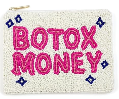 Beaded Coin Purse Change Zipper Pouch Wallet Cherry. /Ręcznie wykonane korale, kompaktowy organizator, uchwyt do gotówki, magazyn kart, torebka do makijażu, akcesorium do prezentów, codzienne noszenie