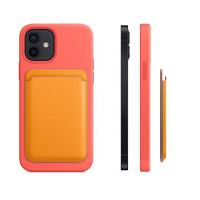 Back Side Magsafe Wallet Case Skóra PU na kartę Galaxy S7 Iphone 13