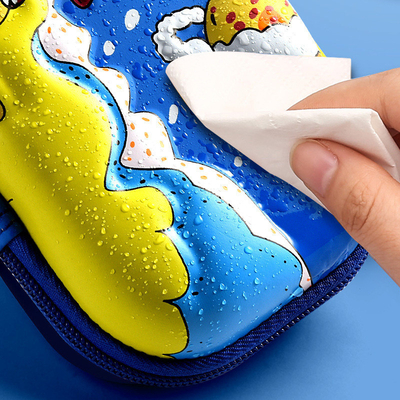 Pudełko do ołówków 3D EVA Space Pencil Box Galaxy Pencil Case Astronaut Pencil Punch Blue Cartoon
