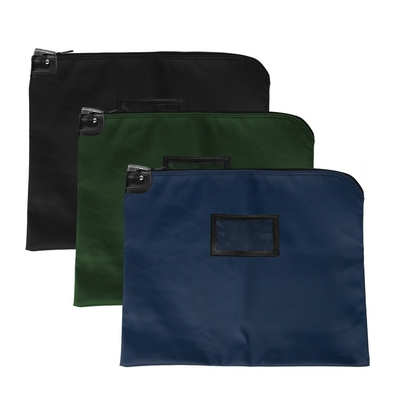 Laminatowane torby kurierskie HIPAA W/ HANDLES - 19W X 15H - gotowe do wysyłki