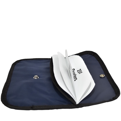 Split Coin BAG NAVY BLUE NYLON CLUTCH WATERPROOF BORSA - gotowa do wysyłki - na zamówienie