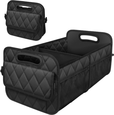 Organizator bagażnika samochodowego dla SUV, Organizatorów samochodowych i magazyn z 6 kieszeniami, Akcesoria samochodowe dla kobiet/mężczyzn 50LWaterproof
