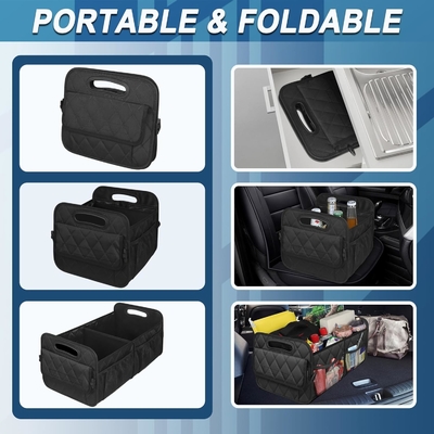 Organizator bagażnika samochodowego dla SUV, Organizatorów samochodowych i magazyn z 6 kieszeniami, Akcesoria samochodowe dla kobiet/mężczyzn 50LWaterproof