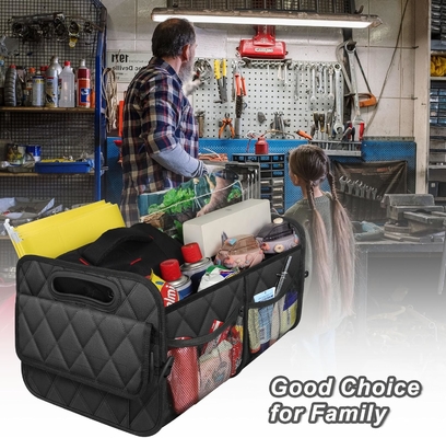 Organizator bagażnika samochodowego dla SUV, Organizatorów samochodowych i magazyn z 6 kieszeniami, Akcesoria samochodowe dla kobiet/mężczyzn 50LWaterproof