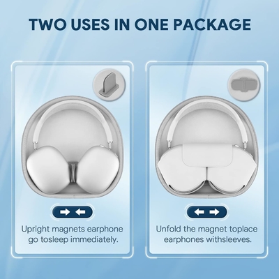 Smart Case dla Apple AirPods Max obsługuje tryb snu, twardy organizator, przenośny worek do przechowywania