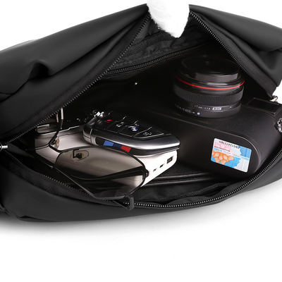 Magnetyczna torba z klamrą Torba piersiowa męska torba piersiowa crossbody wielofunkcyjna moda senior sense męski Fanny pack