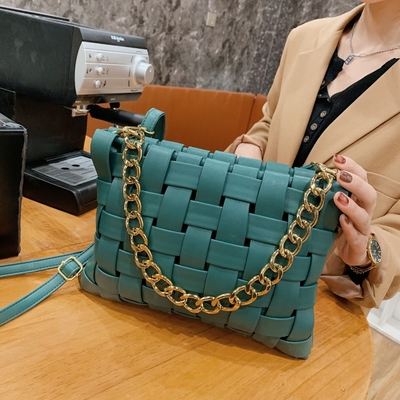 PU WOMEN'S BAG TEXTURE WOLEN HANDBAG 2024 PRZESPRZENIE NA NOWĄ KOREJSKĄ wersję mody