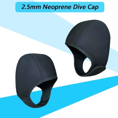 2.5mm Neopren Kapelusz nurkowy Kapelusz surfowy, Kapelusz nurkowy, Kapelusz z hydraulicznym garniturem z paskiem podbródkowym, Kapelusz wiatroodporny do surfowania Kajak Raf