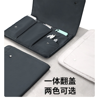 Laptop wewnętrzna torba wielowarstwowa ręczna torba do przechowywania IPAD WATERPROOF CLAMSHELL KOMPUTER BAG 13 "TO 16"