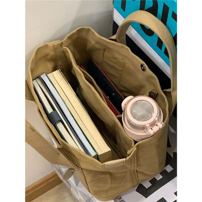 2024 NOWE WYSOKIE ZAŁOŚCIE NICHE DESIGN CANVAS TOTE BAG damska torba moda ALL VINTAGE jedno ramię torba skrzyżowana