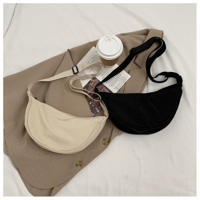 NIYLON KROSBODY TASK KROSBODY TASK kobiecy 2024 NOWA DUMPLING LIGHTWEIGHT pod ramionami TASK