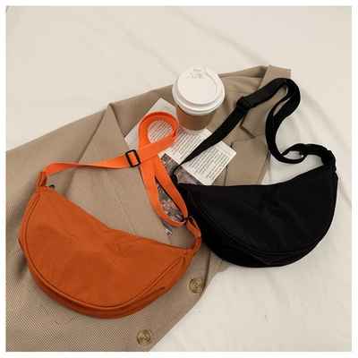 NIYLON KROSBODY TASK KROSBODY TASK kobiecy 2024 NOWA DUMPLING LIGHTWEIGHT pod ramionami TASK