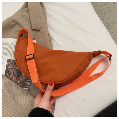 NIYLON KROSBODY TASK KROSBODY TASK kobiecy 2024 NOWA DUMPLING LIGHTWEIGHT pod ramionami TASK