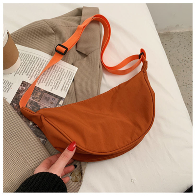 NIYLON KROSBODY TASK KROSBODY TASK kobiecy 2024 NOWA DUMPLING LIGHTWEIGHT pod ramionami TASK