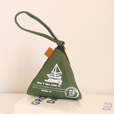 Osobowość Kreatywna RETRO ZONGZI MONEY BURSA FEMEN MINI CANVAS ART CUTE MONEY BAG KŁOWIEC BAG