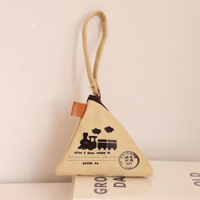 Osobowość Kreatywna RETRO ZONGZI MONEY BURSA FEMEN MINI CANVAS ART CUTE MONEY BAG KŁOWIEC BAG