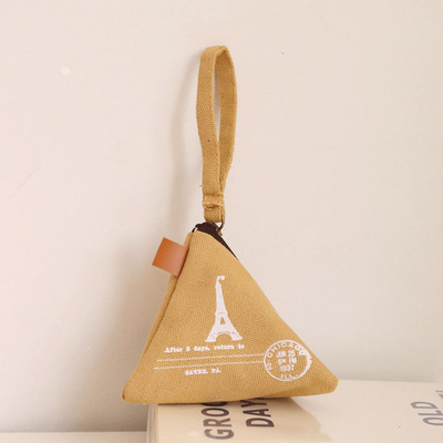 Osobowość Kreatywna RETRO ZONGZI MONEY BURSA FEMEN MINI CANVAS ART CUTE MONEY BAG KŁOWIEC BAG