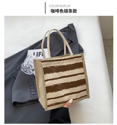 TOTE BAG CANVAS BAG CANVAS GIRL NOWA drukowana TOTE INS PORTABLE BENTO LUNCH BOX WORK