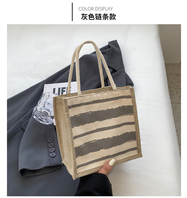 TOTE BAG CANVAS BAG CANVAS GIRL NOWA drukowana TOTE INS PORTABLE BENTO LUNCH BOX WORK