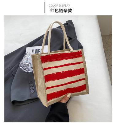 TOTE BAG CANVAS BAG CANVAS GIRL NOWA drukowana TOTE INS PORTABLE BENTO LUNCH BOX WORK