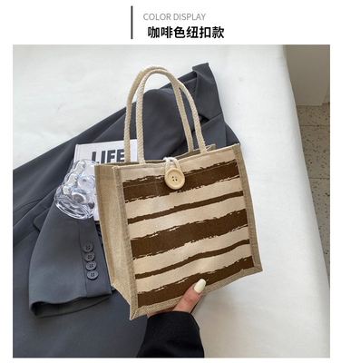 TOTE BAG CANVAS BAG CANVAS GIRL NOWA drukowana TOTE INS PORTABLE BENTO LUNCH BOX WORK