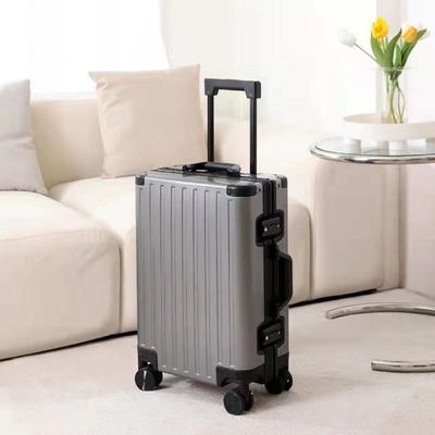 Wszystkie bagaże z aluminium, magnezu, stopów aluminium i magnezu, bagaż kobiet i mężczyzn, stołówka z aluminium, ramka aluminiowa, metalowa walizka,