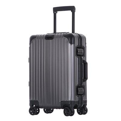 Całkowicie metalowy walizka cała aluminium walizka 20-calowa aluminium-magnezu stopu skrzynia wózka wielokołowa aluminium ramy walizki