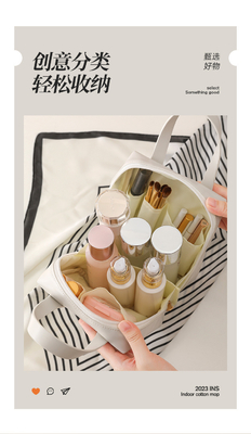 MAKEUP BAG 2023 NOWA PORTABŁA KAPACYTYWA WATERPROOF podróż przenośne toalety i torebki do pielęgnacji skóry