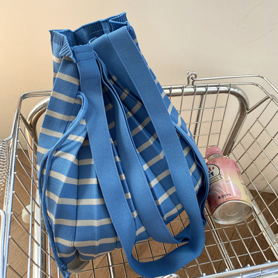 Nowy plecy literacki torba na ramię plecy damskie torba zimowa torebka dziana moda transgraniczna torba damska