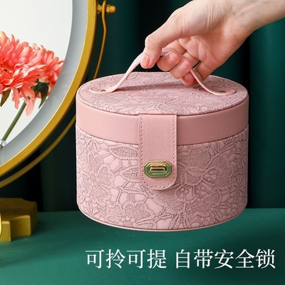CHINESE STYLE DEKORACJA RYCZNĄ Pudełka wysokiej jakości Pudełka biżuteria duża pojemność wodoodporna przenośna Pudełka biżuteria domowa wielofunkcyjna