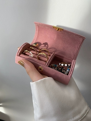 NOWA EXCELITYWNA Wysokiej Klasy WELFET JEWELERY KASET Pierścień bransoletka Naszyjnik KASETKA STÓWNIK