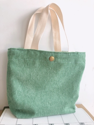 Artsy Corduroy TASK Casual PORTABLE MINI LADY'S Clutch TASK VINTAGE TASK BENTO TASK