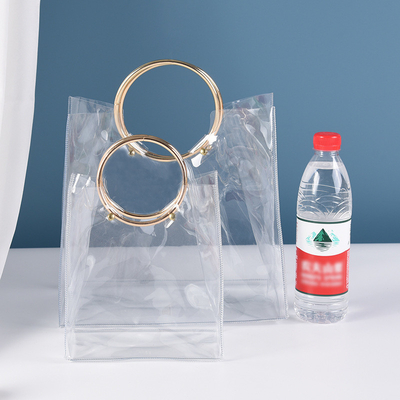 NS TRAPARANCYNY PVC TOTE BAG ROUND HAND WEDDING COMPANION PODAREK CANDY BAG KWIAT PODAREK BAG