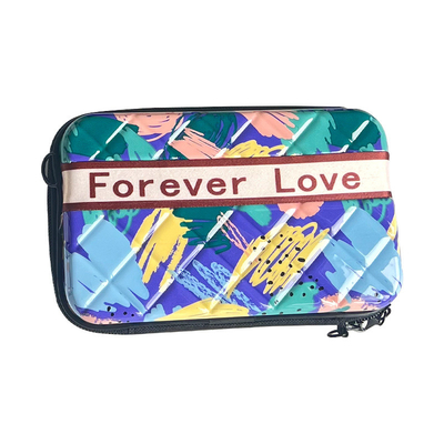 ASB+PC MATERIAL PORTABLE HARD SHELL MAKEUP BAG Jeden ramię PORTABLE STORAGE BAG Z RĄCZNĄ KASETĄ DAROWINĄ Festiwal ROCZNIE ZMIANIE