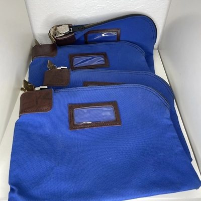 WKLADZENIE BANKOWE ZIPPER BAG Z DWOREM KŁADZAMI ID BAG BILL BAG BANK WITHRAWAL BAG