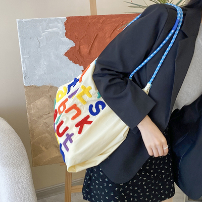 Duża torba do zakupów w stylu koreańskim