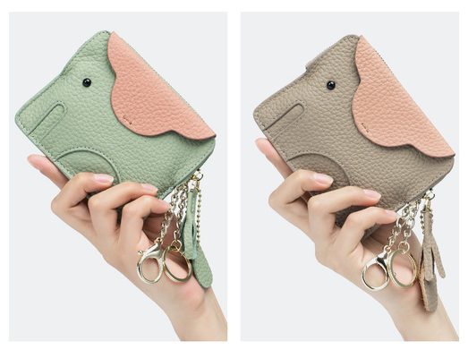 Pierwsza warstwa kobieca torebka z monetami NOWA SŁOPIA CREATIVE TASSEL ZIPPER BAG LEATHER KŁOWIEC BAG MOIN BAG
