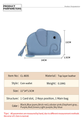 Pierwsza warstwa kobieca torebka z monetami NOWA SŁOPIA CREATIVE TASSEL ZIPPER BAG LEATHER KŁOWIEC BAG MOIN BAG