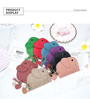 Pierwsza warstwa kobieca torebka z monetami NOWA SŁOPIA CREATIVE TASSEL ZIPPER BAG LEATHER KŁOWIEC BAG MOIN BAG