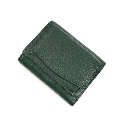 Anty-Theft Brush Damski skórzany portfel KARTY KARTA KASZEK TRZY ZKRZYTNE MŁOŻY portfel RFID MINI KOBIERZNA MOINETY portfel