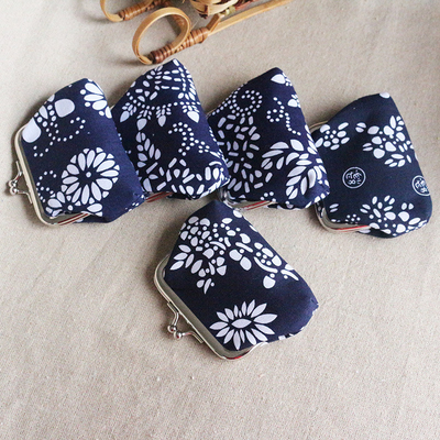 STYL ETNICZNY BATIK MONETY KASZEK MINI BUCKLE MALY KASZEK DAMY KASZEK