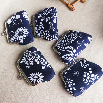 STYL ETNICZNY BATIK MONETY KASZEK MINI BUCKLE MALY KASZEK DAMY KASZEK