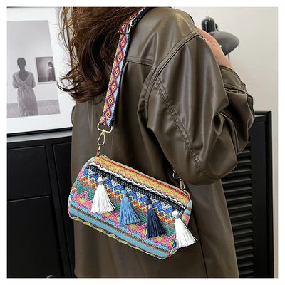 MODA CHINESE NATIONAL STYLE szerokie opony opony poduszki torba transkorporacyjna torba z paskami torba z paskami torba damska