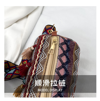 MODA CHINESE NATIONAL STYLE szerokie opony opony poduszki torba transkorporacyjna torba z paskami torba z paskami torba damska