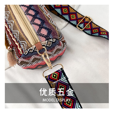 MODA CHINESE NATIONAL STYLE szerokie opony opony poduszki torba transkorporacyjna torba z paskami torba z paskami torba damska
