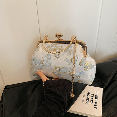 NOWA CHINESE STYLE CHEONGSAM DINNER BAG dla kobiet 2024 PRZESŁOWA/LATO NOWA RYCZKA SENIOR CHAIN CROSSBODY BAG