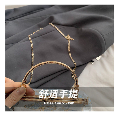 NOWA CHINESE STYLE CHEONGSAM DINNER BAG dla kobiet 2024 PRZESŁOWA/LATO NOWA RYCZKA SENIOR CHAIN CROSSBODY BAG