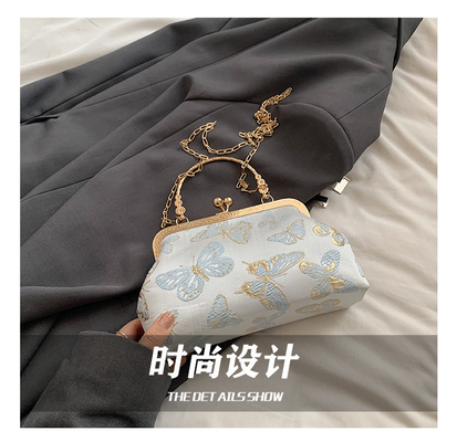 NOWA CHINESE STYLE CHEONGSAM DINNER BAG dla kobiet 2024 PRZESŁOWA/LATO NOWA RYCZKA SENIOR CHAIN CROSSBODY BAG